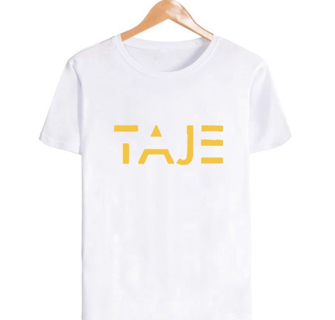 UNISEX TAJE TSHIRT WHITE