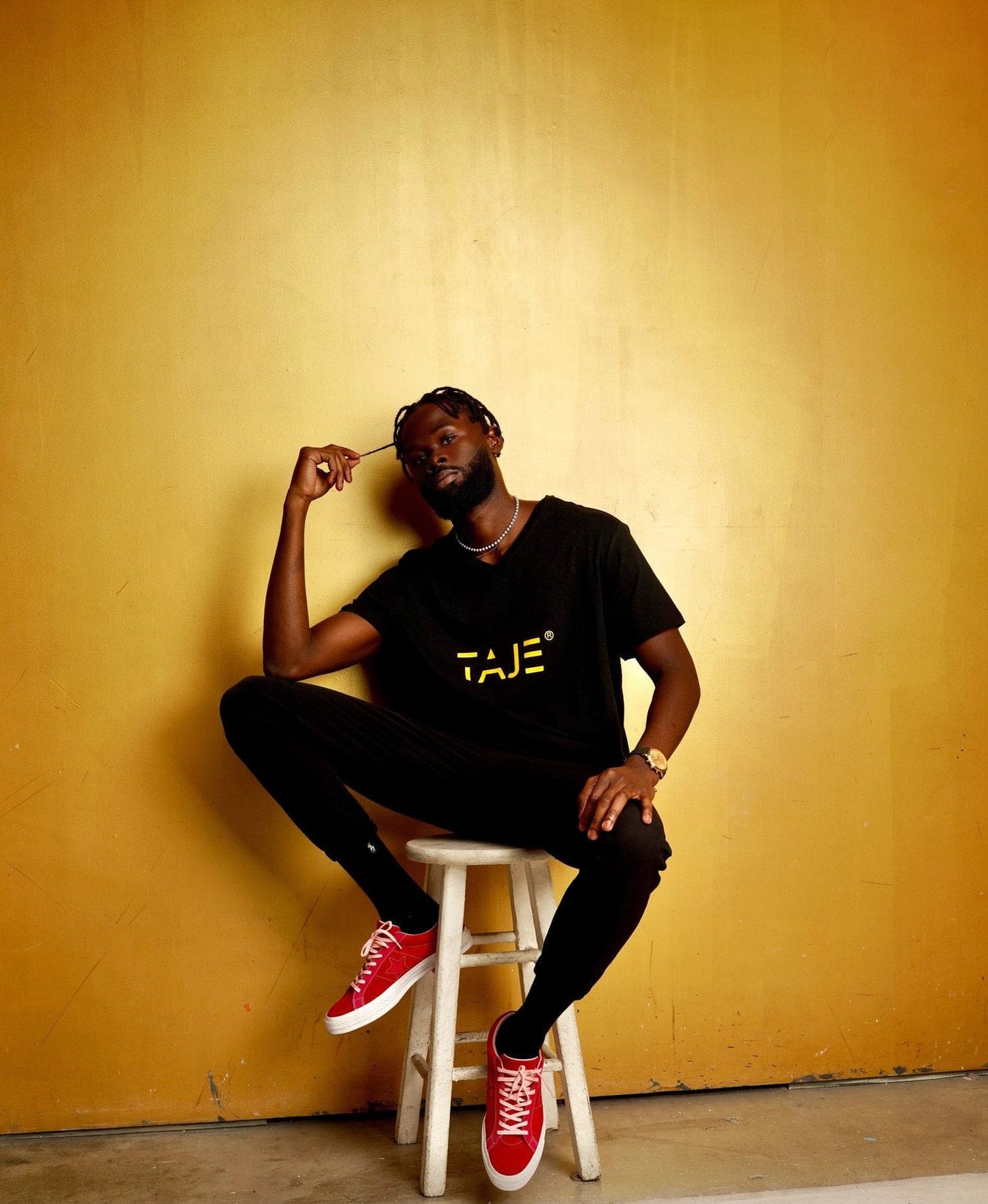 UNISEX TAJE TSHIRT BLACK