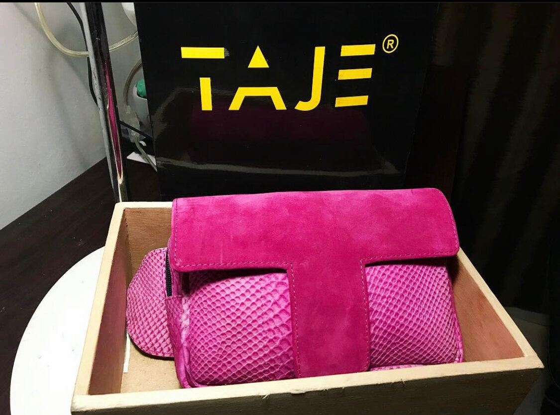 PINK SNAKESKIN TPACK