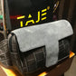 GREY BLACK CROCSKIN X SUEDE T PACK