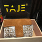 STONE CROCODILE SKIN  SUEDE T PACK