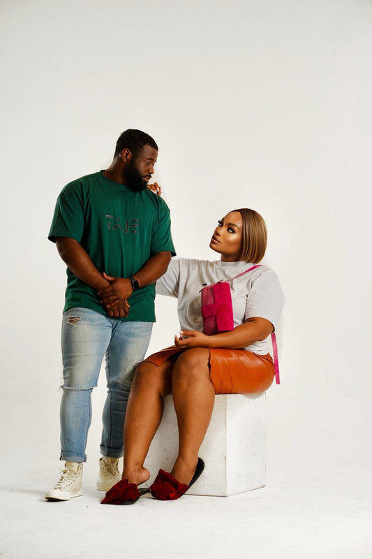 UNISEX TAJE TSHIRT GREEN